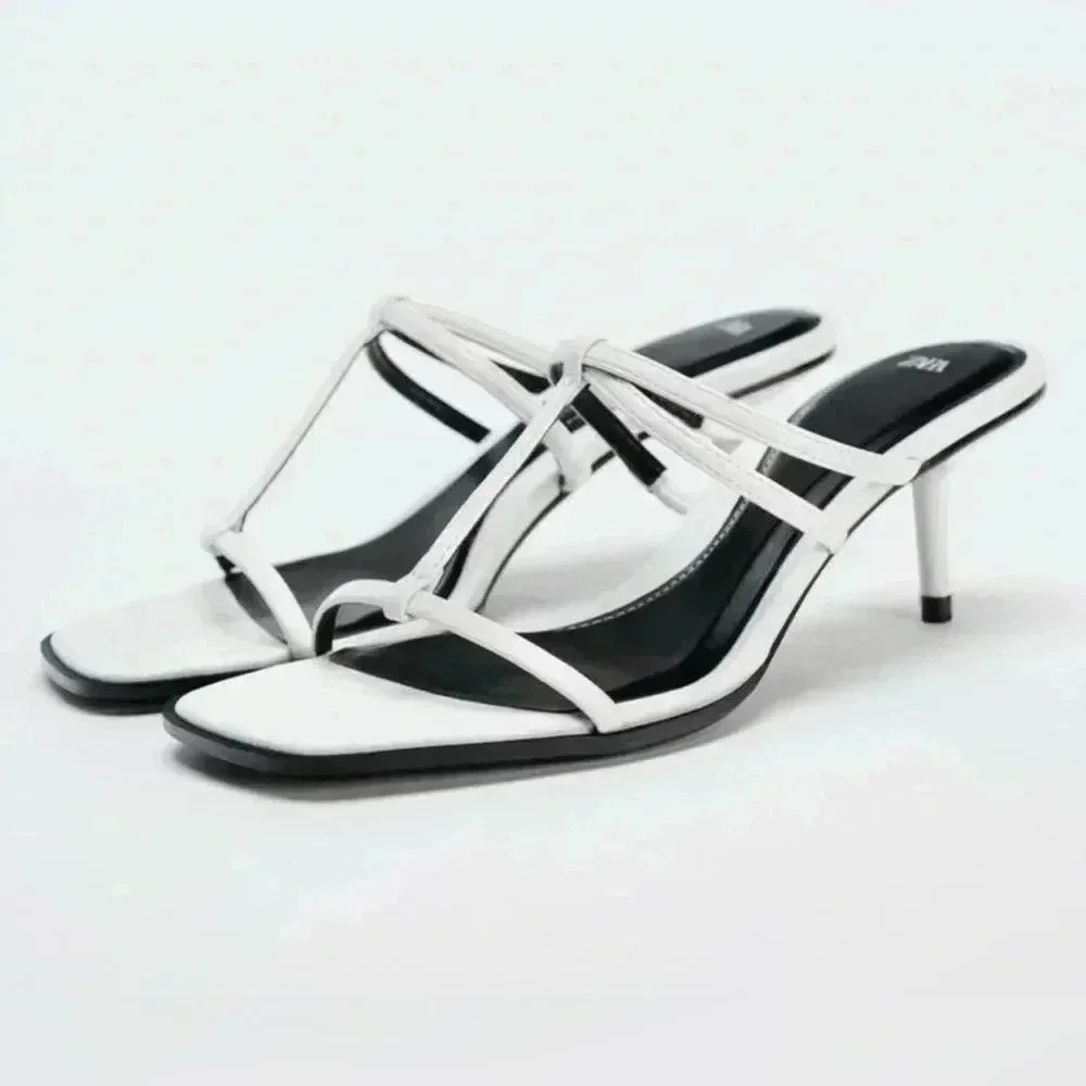 🔥🔥zara sandals with strap - Picture 1 of 6